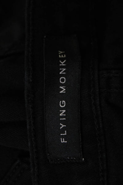 Flying Monkey Women Skinny Ankle Jeans Black Size 25