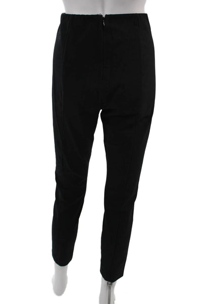 Rag & Bone Women Cropped Ankle Pants Black Button 26in Size 8