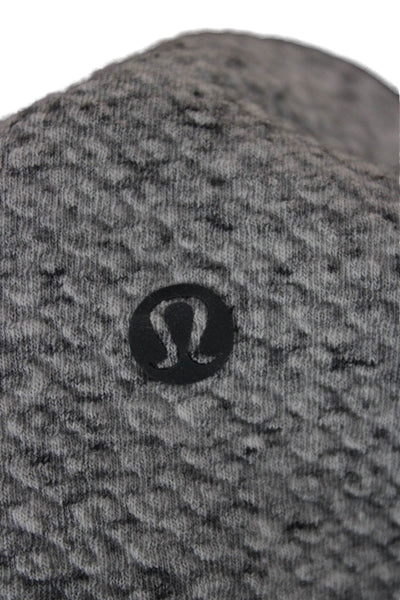 Lululemon Womens Textured Drawstring Jogger Pants Gray Size Small