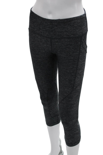 Lululemon Women Capri Leggings Dark Gray Size 4