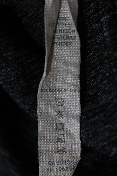Lululemon Women Capri Leggings Dark Gray Size 4