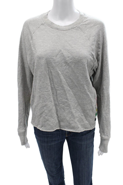 Sundry Unisex Pullover Sweater Gray Long Sleeve Size 2