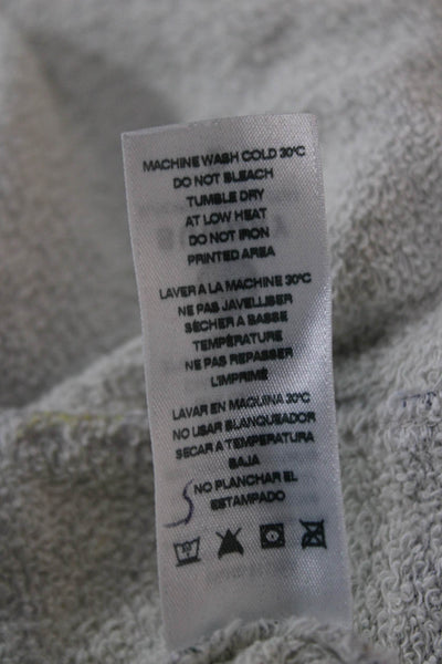 Sundry Womens Pullover Sweatshirt Dark Blue Crewneck Long Sleeve Rainbow Size 0