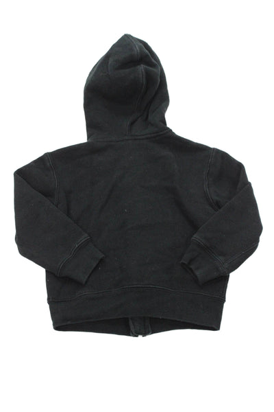 Polo Ralph Lauren Unisex Kids Cotton Blend Full Zip Hoodie Black Size 3T
