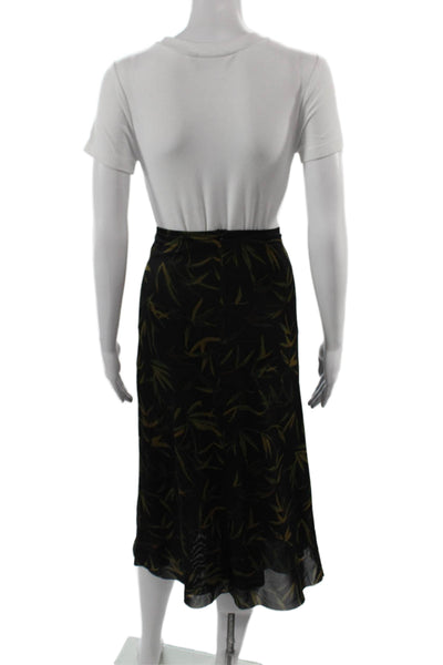 We Wore What Womens Black Maxi Skirt Nylon Spandex Size XS