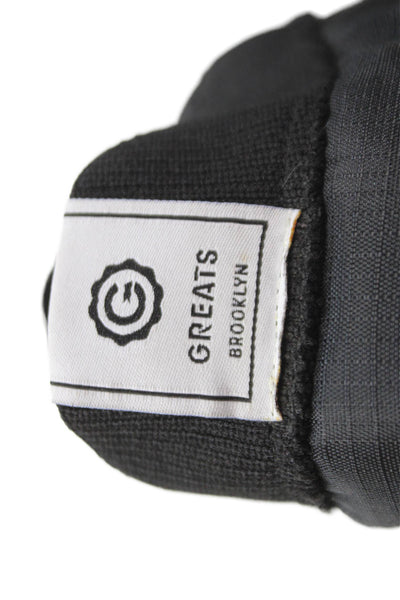 Greats Brookyln Unisex Adults Slide On Slippers Black Size M9 W11