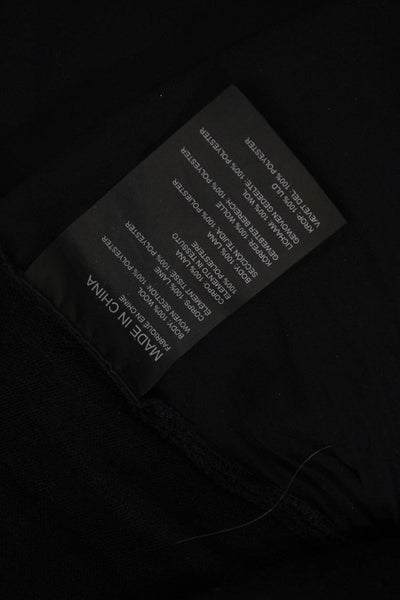 Club Monaco Unisex Long Sleeve Pullover Sweater Black Size S