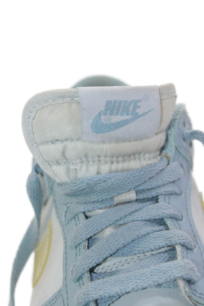 Nike Childrens Girls Dunk Low Lace Up Sneakers Ocean Bliss Blue Sz 7Y
