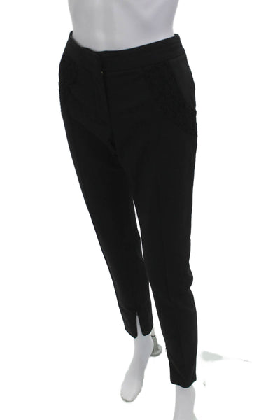 Nina Ricci Unisex 2 Piece Blazer Suit Pants Black Size 40