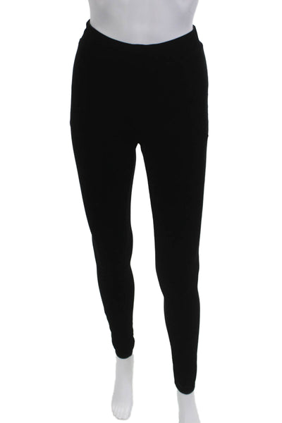 Wolford Women Ankle Jeggings Black 100% Cotton Size 8