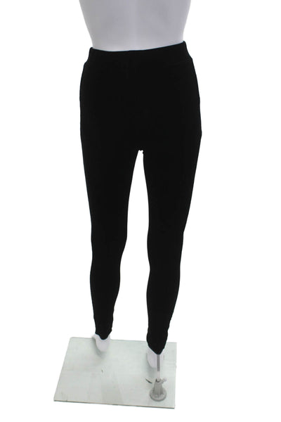 Wolford Women Ankle Jeggings Black 100% Cotton Size 8