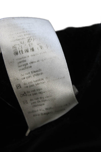Wolford Women Ankle Jeggings Black 100% Cotton Size 8