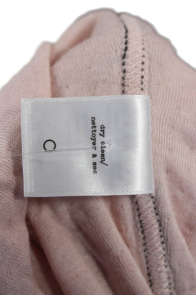 Rag & Bone Women Basic Pink Crewneck Short Sleeve T-Shirt Size 2XS