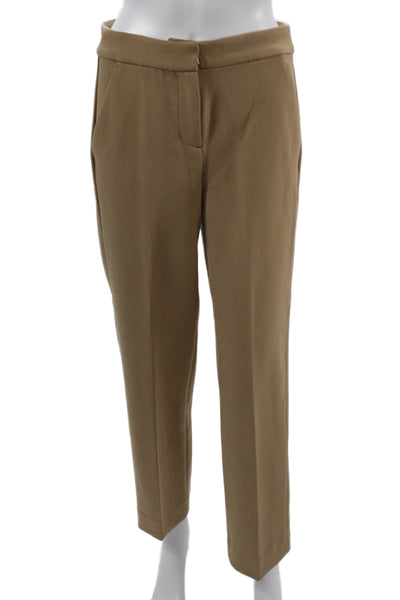 J Crew Women Dress Pants Beige Hook Eye Size 2