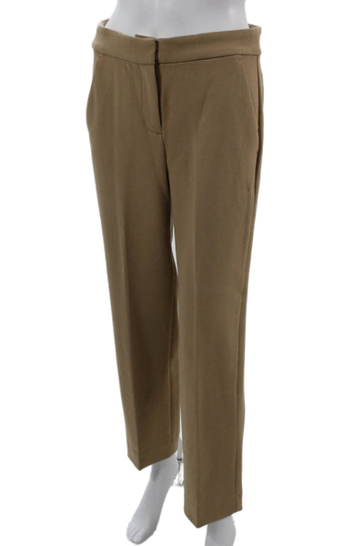 J Crew Women Dress Pants Beige Hook Eye Size 2