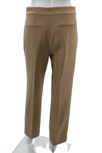 J Crew Women Dress Pants Beige Hook Eye Size 2