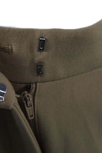 J Crew Women Dress Pants Beige Hook Eye Size 2