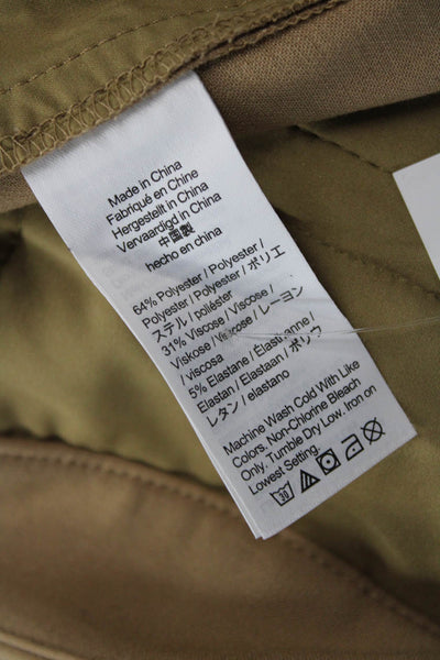 J Crew Women Dress Pants Beige Hook Eye Size 2