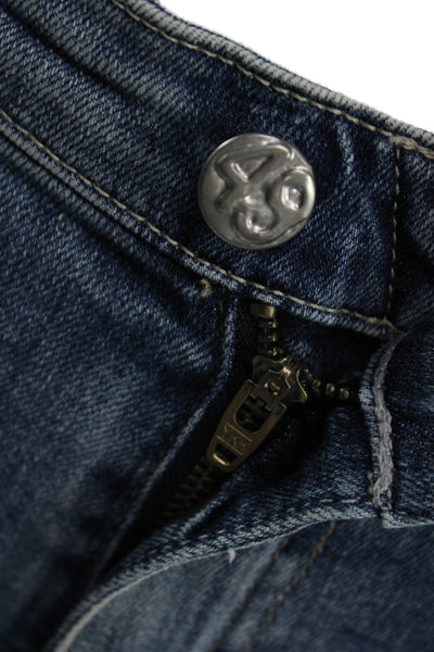 AG Adriano Goldschmied Women Skinny Ankle Jeans High Rise Blue Size 26