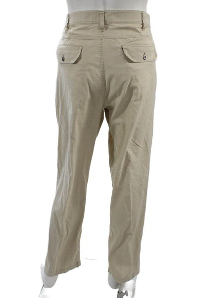 Orvis Mens Beige Chinos Big Tall Outdoor Size 40