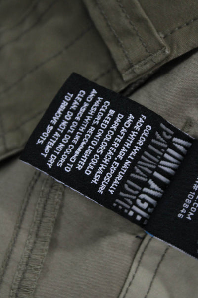 Kuhl Mens Cargo Khakis Brown Cotton Nylon Spandex Blend Button Size 40