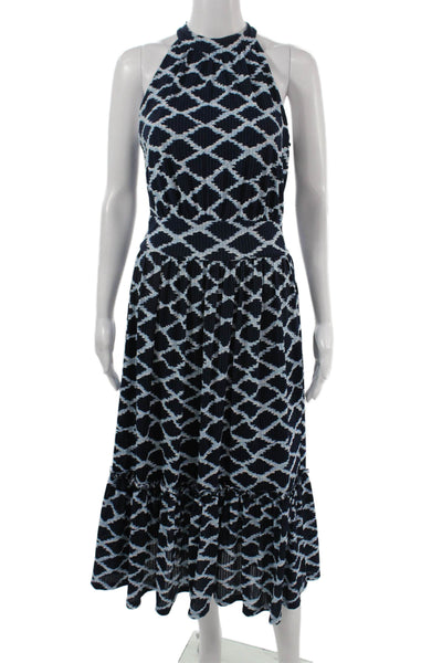Michael Michael Kors Women Fit & Flare Tank Dress Dark Blue Size S