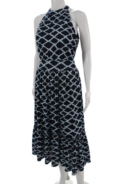 Michael Michael Kors Women Fit & Flare Tank Dress Dark Blue Size S