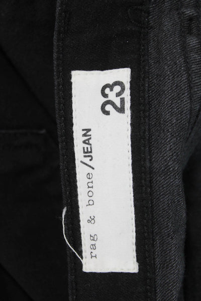 Rag & Bone Jean Women Black Ankle Skinny Jeans Petite Size 23