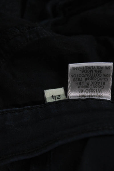 Rag & Bone Jean Womens Ankle Skinny Black Jeans Low Rise Size 24