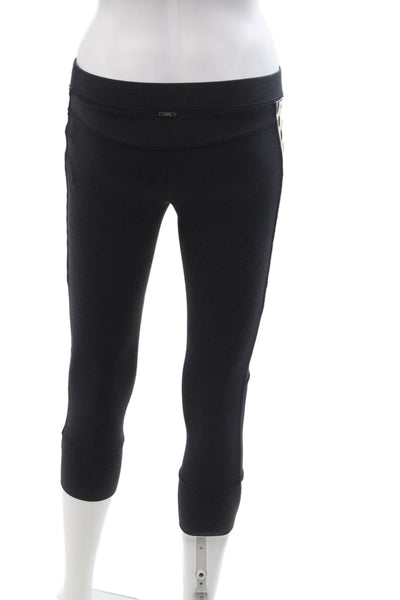 VPL Womens Black Polka Dot Capri Leggings Size XS