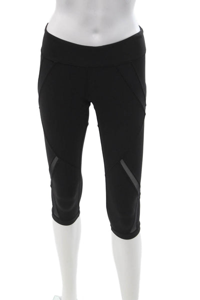 Lululemon Womens Black Crop Capri Leggings Size 4