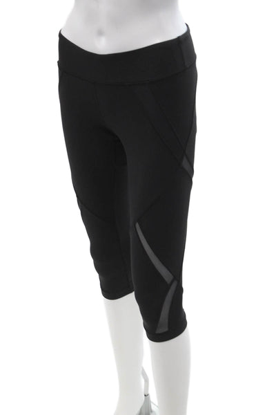 Lululemon Womens Black Crop Capri Leggings Size 4