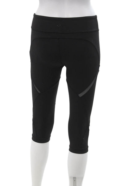Lululemon Womens Black Crop Capri Leggings Size 4