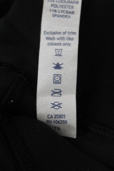 Lululemon Womens Black Crop Capri Leggings Size 4