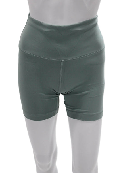 Lululemon Unisex Green Biker Shorts Size 6