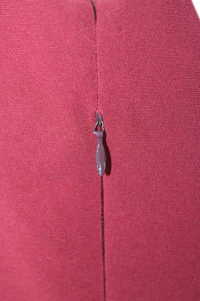 Rag & Bone Womens Red Silk Cotton Square Neck Sleeveless Tank Size 4