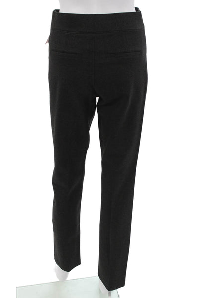 Spanx Womens Ankle Dress Pants Black Petite Size S