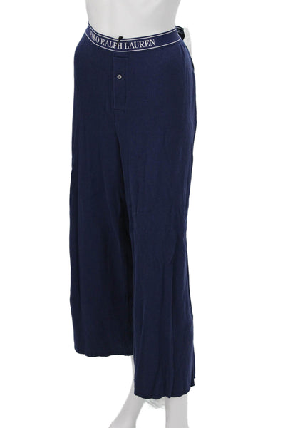 Polo Ralph Lauren Mens Long Johns Dark Blue Cotton Modal Spandex Size L