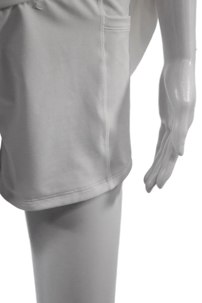 Athleta Womens Mini Skater Skort White Size L