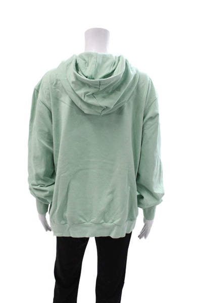 Nike Unisex Green Pullover Hoodie Drawstring Long Sleeve Size L