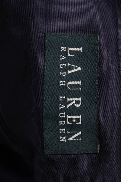 Lauren Ralph Lauren Mens Blazer Navy Polyester Button Size 19