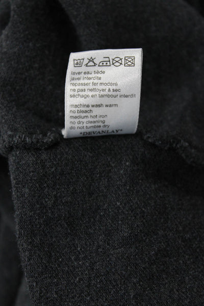 Lacoste Mens Collared Dark Gray Short Sleeve Polo 100% Cotton Size 7