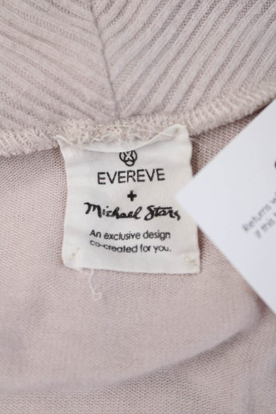 Evereve + Michael Stars Unisex Beige Pullover Sweater Long Sleeve Size S
