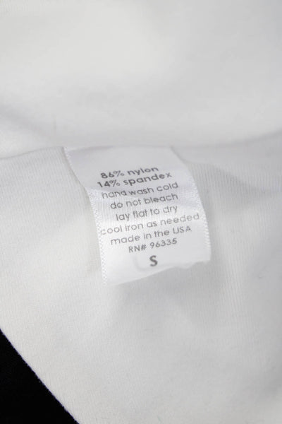 Susana Monaco Women Camisole V-Neck Cotton White Sleeveless Size S