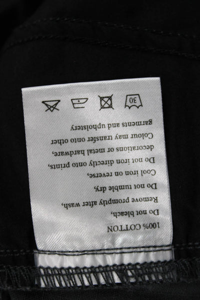 Ksubi Womens Cargo Mini Skirt Dark Gray 100% Cotton Size 24