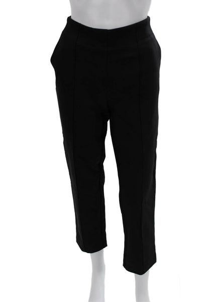 Rachel Zoe Women Ankle Cropped Dress Pants Black Size 2