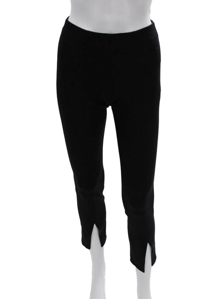 Theory Womens Ankle Cropped Black Polyester Pants Size PP