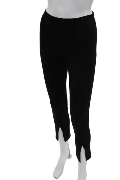 Theory Womens Ankle Cropped Black Polyester Pants Size PP