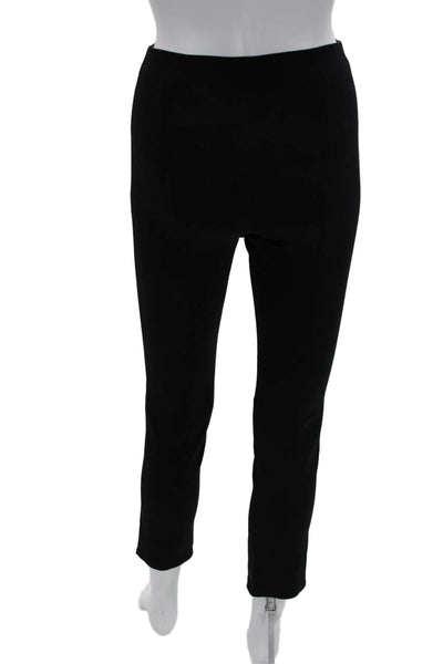 Theory Womens Ankle Cropped Black Polyester Pants Size PP