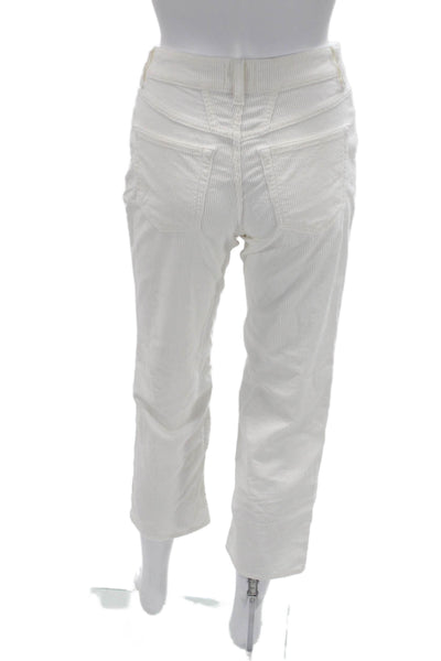 Closed Womens Cropped Ankle Pants White Size 24